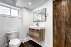 bathroom renovation on a budget